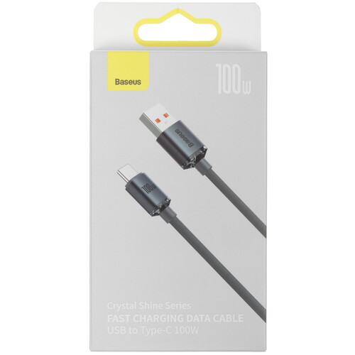 Купить Кабель круглый Baseus USB Type-C - USB 2.0 Type-A черный 2 м  5482545. Характеристики, отзывы и цены в Донецке