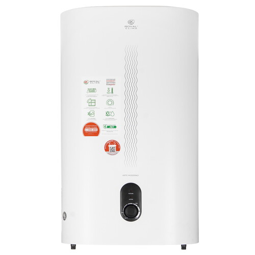 Купить Водонагреватель Royal Clima ARTE MODERNO RWH-AM80-FE  9278645. Характеристики, отзывы и цены в Донецке
