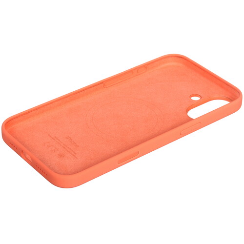 Купить Накладка  Apple Silicone Case для Apple iPhone 16 Plus оранжевый  5637300. Характеристики, отзывы и цены в Донецке