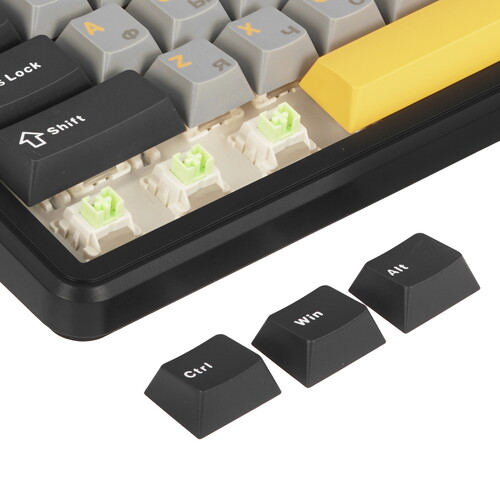 Купить Клавиатура проводная + беспроводная AULA F108 PRO  9260572. Характеристики, отзывы и цены в Донецке