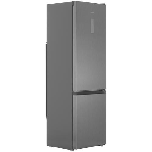 Купить Холодильник с морозильником  Hotpoint HT 5200 MX серый  9027544. Характеристики, отзывы и цены в Донецке