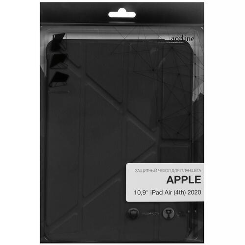 Купить Чехол-книжка Aceline Origami для Apple iPad Air (4th Gen) черный  4880458. Характеристики, отзывы и цены в Донецке