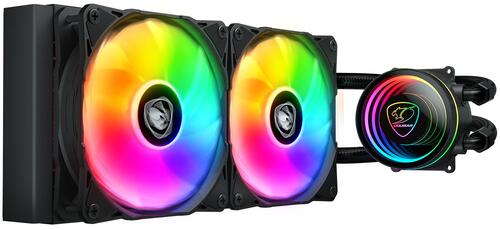 Купить Система охлаждения Cougar Poseidon Elite 240 ARGB черная  5418815. Характеристики, отзывы и цены в Донецке