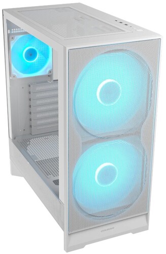 Купить Корпус Cougar Airface 180 RGB [Airface 180 RGB White] белый  5613796. Характеристики, отзывы и цены в Донецке