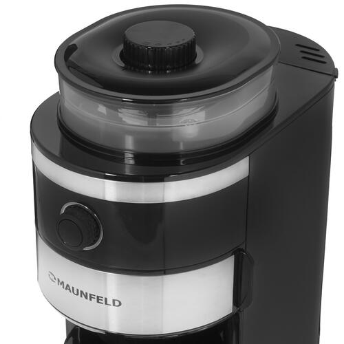 Купить Кофеварка капельная MAUNFELD MF-731BK черный  8195334. Характеристики, отзывы и цены в Донецке