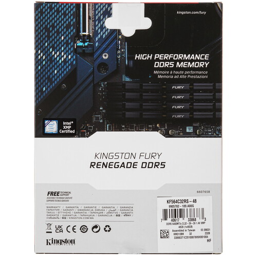 Купить Оперативная память Kingston FURY Renegade Silver  5436237. Характеристики, отзывы и цены в Донецке
