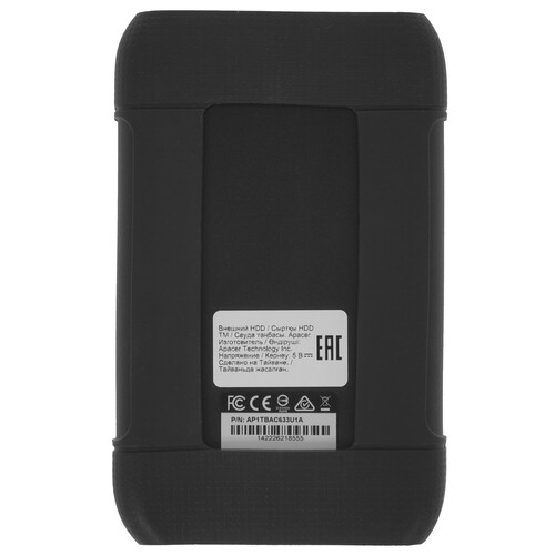 Купить 1 ТБ Внешний HDD Apacer AC633 [AP1TBAC633U-1]  5036728. Характеристики, отзывы и цены в Донецке