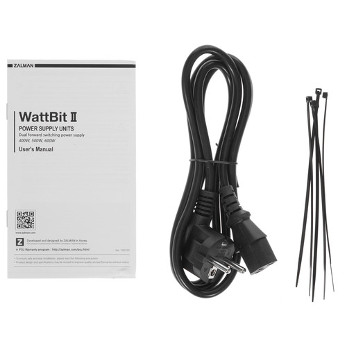 Купить Блок питания ZALMAN Wattbit II 600W [ZM600-XE II] черный  4711611. Характеристики, отзывы и цены в Донецке