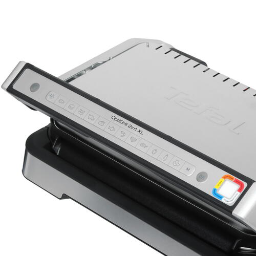 Купить Гриль Tefal OptiGrill XL GC782D30 серебристый  9103842. Характеристики, отзывы и цены в Донецке