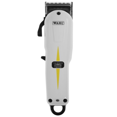 Купить Машинка для стрижки Wahl 3027253 Super Taper Cordless белый/желтый  5636307. Характеристики, отзывы и цены в Донецке