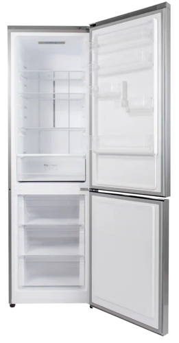 Купить Холодильник с морозильником  HOLBERG HRB 1952NDX серебристый  9105329. Характеристики, отзывы и цены в Донецке