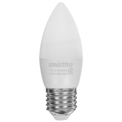 Купить Лампа светодиодная Smartbuy SBL-C37-9_5-30K-E27  9104985. Характеристики, отзывы и цены в Донецке
