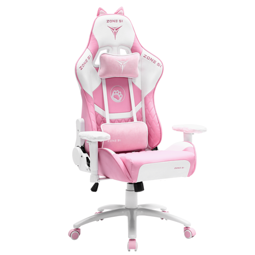 Купить Кресло игровое ZONE 51 KITTY MEOW Edition розовый  9048606. Характеристики, отзывы и цены в Донецке
