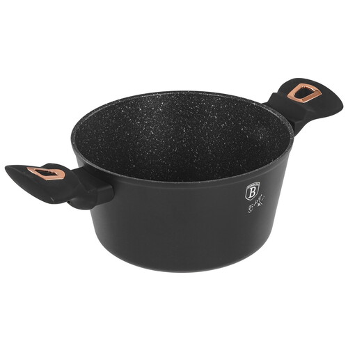 Купить Кастрюля Berlinger Haus Black Rose BH-1641N 2.5 л 20 см черный  9151054. Характеристики, отзывы и цены в Донецке