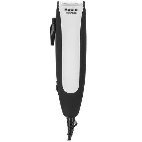 Купить Машинка для стрижки Magio MG-582 белый/черный  5344525. Характеристики, отзывы и цены в Донецке