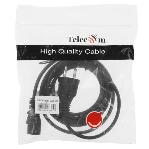Купить Кабель питания Telecom IEC C13 - CEE 7/7  9146300. Характеристики, отзывы и цены в Донецке