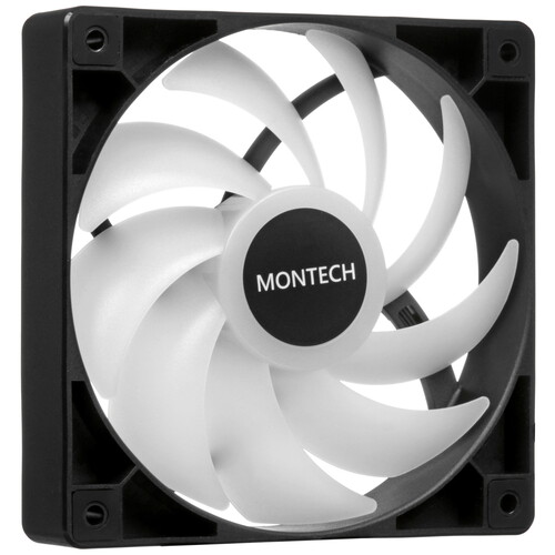 Купить Комплект вентиляторов Montech GF120 ARGB PWM [GF120B3P] черный  5620725. Характеристики, отзывы и цены в Донецке