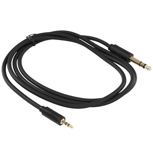Купить Кабель   Telecom jack 3.5 мм - jack 6.3 мм черный  5602583. Характеристики, отзывы и цены в Донецке