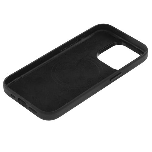 Купить Накладка  VLP Ecopelle Case для Apple iPhone 15 Pro черный  5426135. Характеристики, отзывы и цены в Донецке