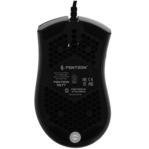 Купить Мышь проводная Panteon MS77  черный  5483721. Характеристики, отзывы и цены в Донецке