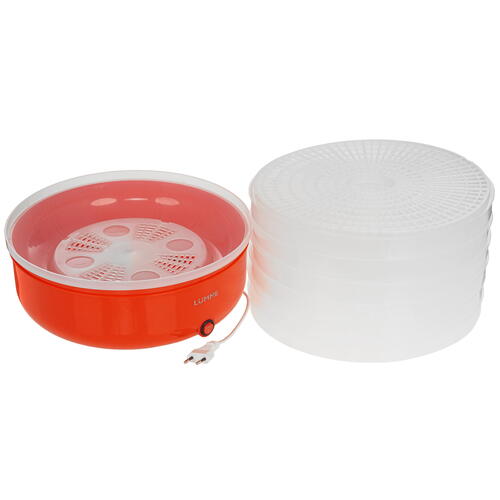 Купить Сушилка для овощей и фруктов LUMME LFD-106PP красный  9058615. Характеристики, отзывы и цены в Донецке