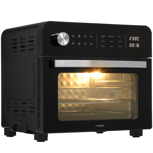 Купить Мини-печь Reoka RKBM-M618 черный  5416730. Характеристики, отзывы и цены в Донецке