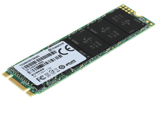 Купить 240 ГБ M.2 SATA накопитель Transcend MTS820 [TS240GMTS820]  1077785. Характеристики, отзывы и цены в Донецке