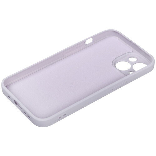 Купить Накладка  BoraSCO Microfiber Case для Apple iPhone 14 сиреневый  5601818. Характеристики, отзывы и цены в Донецке