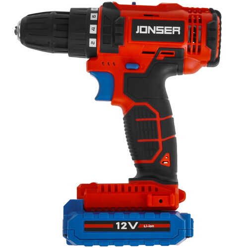 Купить Дрель-шуруповерт JONSER JAD-12PRO  9236348. Характеристики, отзывы и цены в Донецке