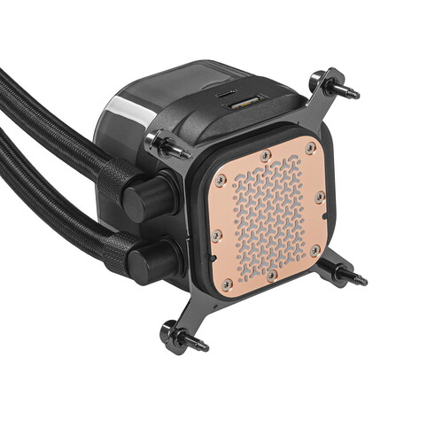 Купить Система охлаждения Corsair iCUE LINK TITAN 240 RX LCD черная  9269903. Характеристики, отзывы и цены в Донецке