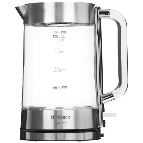 Купить Электрочайник Timberk T-EK27G04 серебристый  9091198. Характеристики, отзывы и цены в Донецке