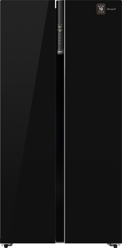 Купить Холодильник Side by Side   Weissgauff WSBS 600 BG NoFrost Inverter черный  9008983. Характеристики, отзывы и цены в Донецке