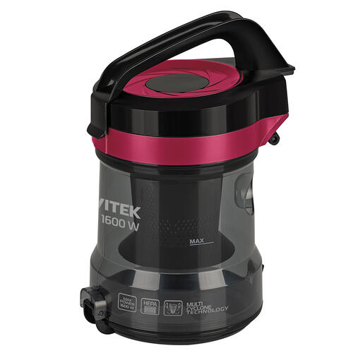 Купить Пылесос Vitek VT-1838 розовый  9978135. Характеристики, отзывы и цены в Донецке