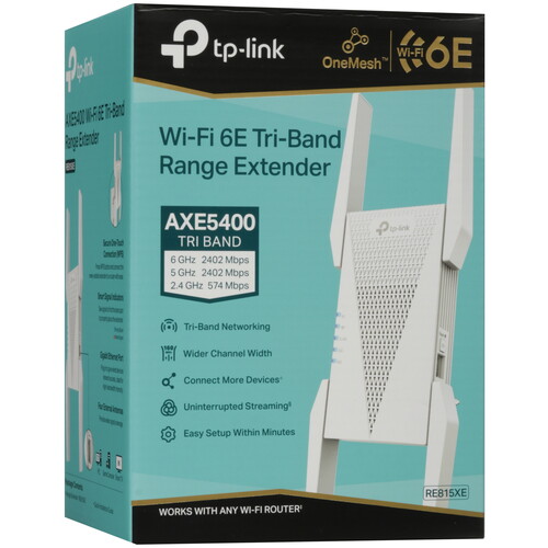 Купить Усилитель беспроводного сигнала TP-LINK RE815XE  9277063. Характеристики, отзывы и цены в Донецке