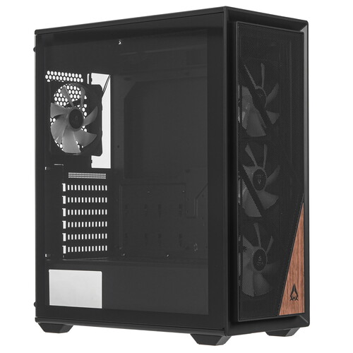 Купить Корпус AZZA FOREST [CSAZ-370] черный  9210940. Характеристики, отзывы и цены в Донецке