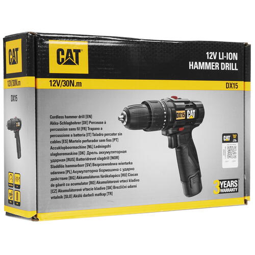 Купить Дрель-шуруповерт CAT DX15  4872739. Характеристики, отзывы и цены в Донецке