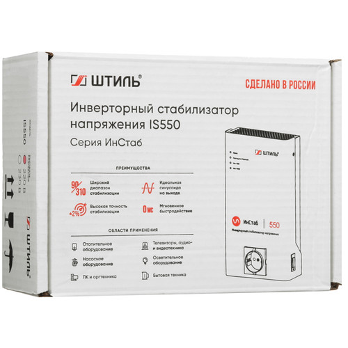Купить Стабилизатор напряжения Штиль ИнСтаб IS550  5368061. Характеристики, отзывы и цены в Донецке