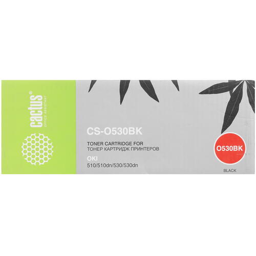 Купить Картридж лазерный Cactus CS-O530BK черный  7937159. Характеристики, отзывы и цены в Донецке