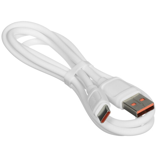 Купить Кабель круглый Hoco USB Type-C - USB 2.0 Type-A белый 1 м  5635368. Характеристики, отзывы и цены в Донецке