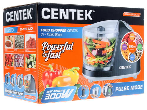 Купить Измельчитель  Centek CT-1390 черный  1232717. Характеристики, отзывы и цены в Донецке