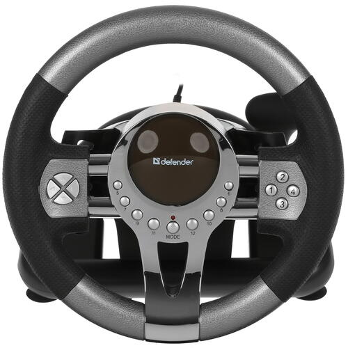 Купить Руль Defender Forsage GTR черный  0111180. Характеристики, отзывы и цены в Донецке