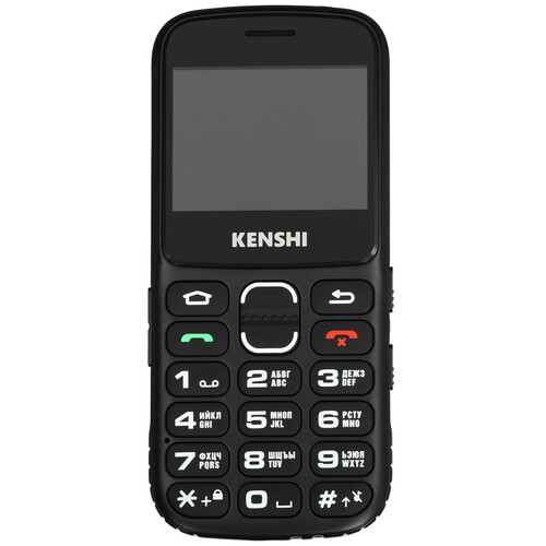 Купить Сотовый телефон KENSHI Senior 231 черный  9144446. Характеристики, отзывы и цены в Донецке