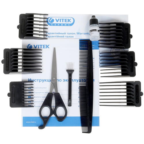 Купить Машинка для стрижки Vitek VT-2574 черный  8142801. Характеристики, отзывы и цены в Донецке