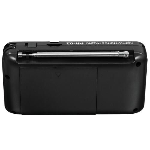 Купить Радиоприемник Maxvi PR-02 черный  9080936. Характеристики, отзывы и цены в Донецке