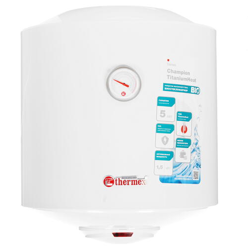 Купить Водонагреватель электрический Thermex Champion TitaniumHeat 50 V  8172019. Характеристики, отзывы и цены в Донецке