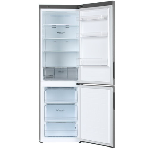 Купить Холодильник с морозильником   LG GA-B459CLWL серебристый  1614981. Характеристики, отзывы и цены в Донецке