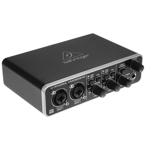 Купить Внешняя звуковая карта Behringer U-Phoria UMC202HD  5022737. Характеристики, отзывы и цены в Донецке