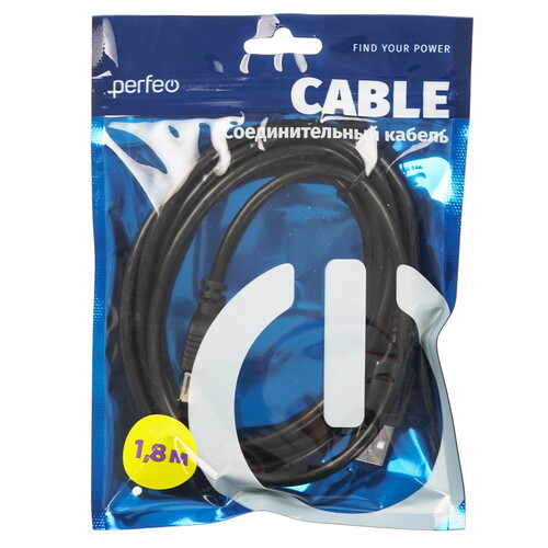 Купить Кабель Perfeo USB 2.0 Type-A - USB 2.0 Type-A  9173197. Характеристики, отзывы и цены в Донецке