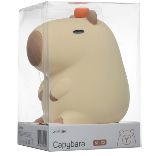 Купить Ночник Aceline Capybara NL-C2 бежевый  9094680. Характеристики, отзывы и цены в Донецке