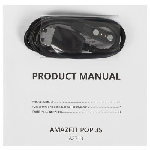 Купить Смарт-часы Amazfit Pop 3S  5425422. Характеристики, отзывы и цены в Донецке
